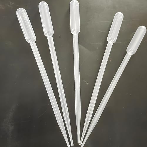 Image of 5 Pack Aquarium Test Dropper 5ml Baby Brine Shrimp Eggs Feeder Mini Fish Bowl Fish Feces Transfer Pipettes