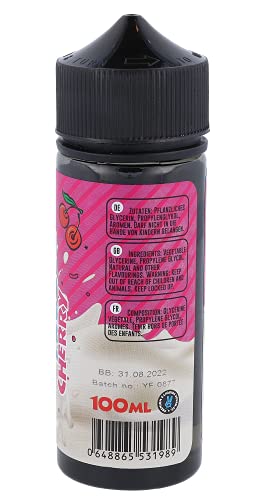Yogurt Frozen 50 ml E Liquid nikotinfrei DIY - Cherry – Bild 3