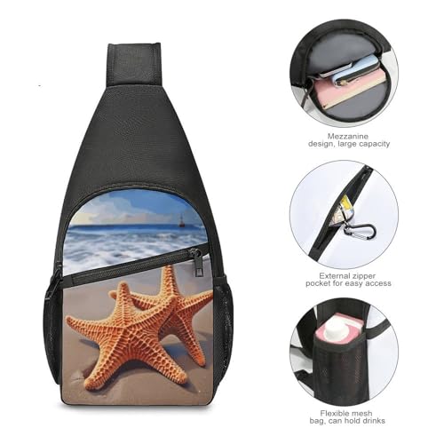 Bolso cruzado ligero Starfish para senderismo y viajes miniatura 5
