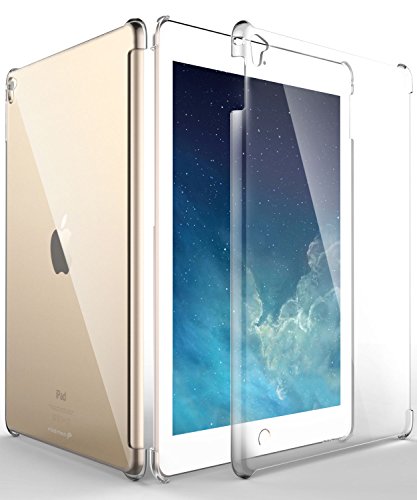 iPad Pro 9.7 Case, Fosmon Slim [Transparent Crystal Clear] Hard Smart Cover Companion Case for Apple iPad Air 2 2014 / iPad Pro 9.7 inch 2016