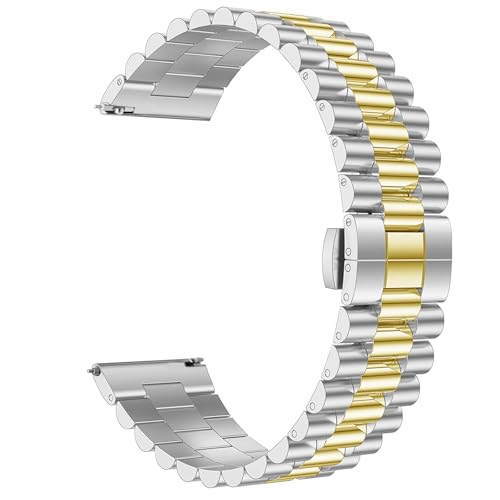 Bracelet de montre en acier inoxydable pour remplacer un bracelet usé de 20mm 22mm