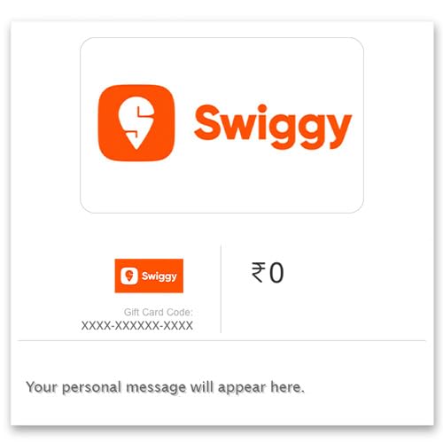 Image of Swiggy |E-Gift Card |Instant Delivery | Valid for online purchases | Redeemable across Swiggy Food, Instamart, and Dineout