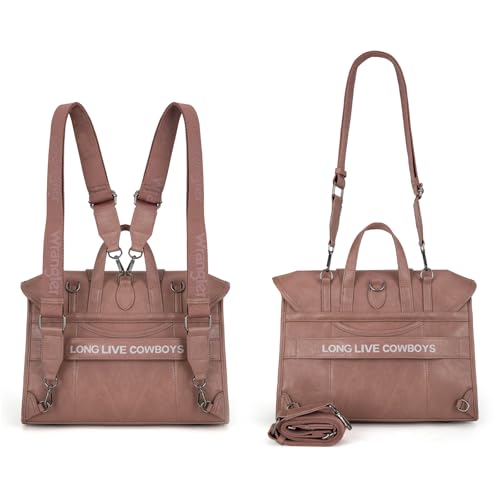 Image of Wrangler Laptop Bag for Women Messenger Bag Briefcase Computer Backpack Convertible Satchel Bag