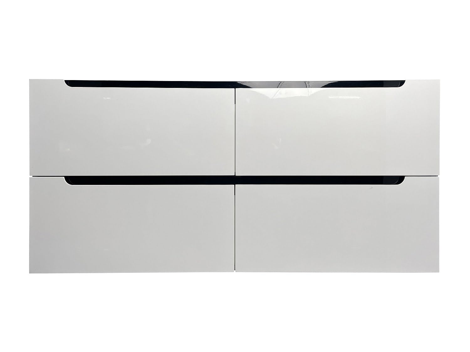 Vente-unique - Mueble de Lavabo Selita - L 120cm x A 46cm x H 57cm - MDF - Blanco