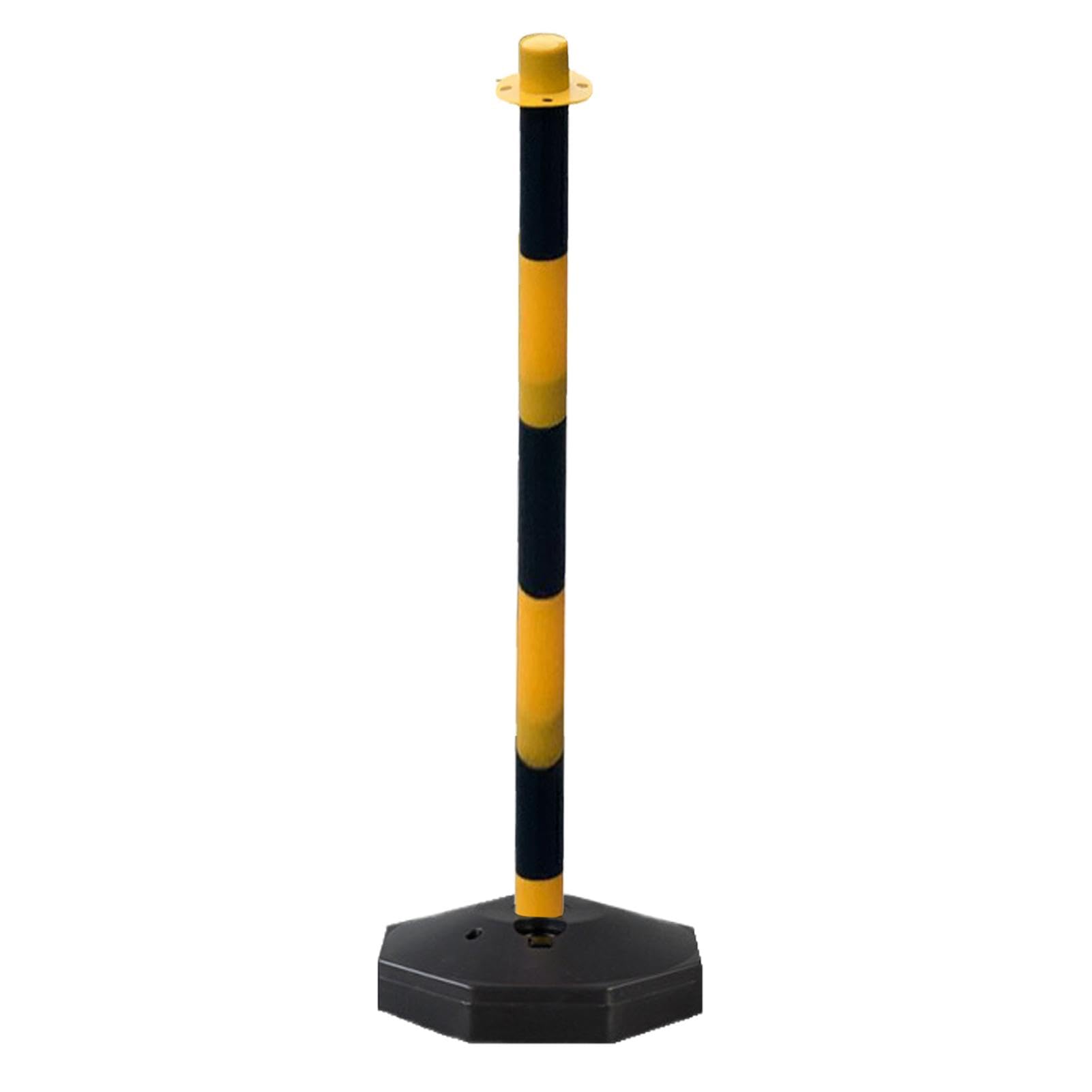 Barrière de sécurité haute résistance et poteau de délimitation industriel