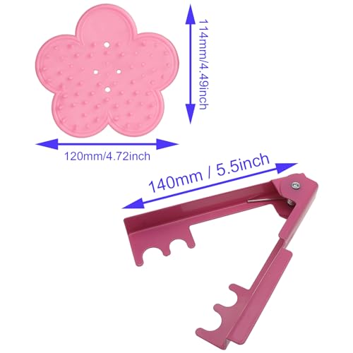 Set 2 herramientas para quitar espinas de rosas rosas miniatura 2