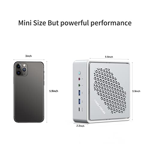 MINISFORUM-Mini-PC-EliteMini-HM90-AMD-Ryzen-9-4900H-8-Cores-32-GB-RAM-512-GB-PCIe-SSD-Desktop-Computer-2X-25inch-HDD-Slots-with-HDMIDisplayPortUSB-C-Video-Ports-Dual-LAN-4X-USB-30-2X-USB-31