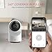 YI Dome X Camara Vigilancia WiFi Interior 360º PTZ, IP Cámara de...
