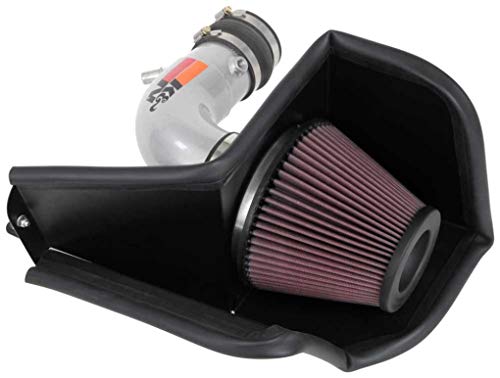K&N Cold Air Intake Kit: High Performance, Guaranteed to Increase Horsepower: Fits 2015-2018 FORD Edge, 77-2592KS