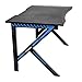 Produktbild AKRACING Desk, Schreibtisch Schwarz/Blau 116x75x73 Gaming Tisch MDF