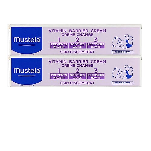 Image of Mustela Baby 123 Vitamin Barrier Cream (Diaper Rash Cream) 100ml Buy 1 Get 1 free