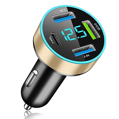 YUGYUG Ή VK[\Pbg usb Ԃ̓d [\Pbg dv LEDfW^fBXv[  [d VK[\Pbg 4A yType-C/QC3.0z y }[d 12`24VԑΉ ԍڏ[d(S[h)