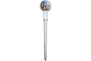 Old Paris France Eiffel Tower Classic Chrome Plated Metal Envelope Letter Opener Slitter