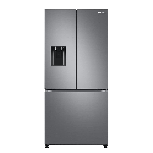 Geladeira Samsung RF49A Inverter Frost Free 3 Portas com Dispenser de Água 470L Inox Look ... Geladeira Samsung RF49A Inverter Frost Free 3 Portas com Dispenser de Água 470L Inox Look ...