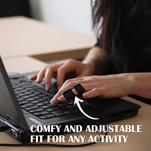 Trigger Finger Splint , Air Vent Design Brace Hands Adjustable Mallet Finger Splints Relief Finger Supports With Built-In Aluminium Bar For Sprains, Sports Injury, Pain Relief, Etc (2 Short Style) #TOP6