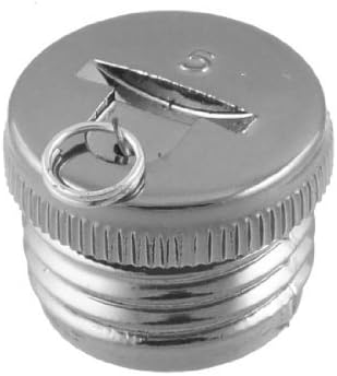 Amazon 0 72釣り竿のための ダイヤおねじメッキ樹脂ねじエンドキャップ Dealmux キャップ