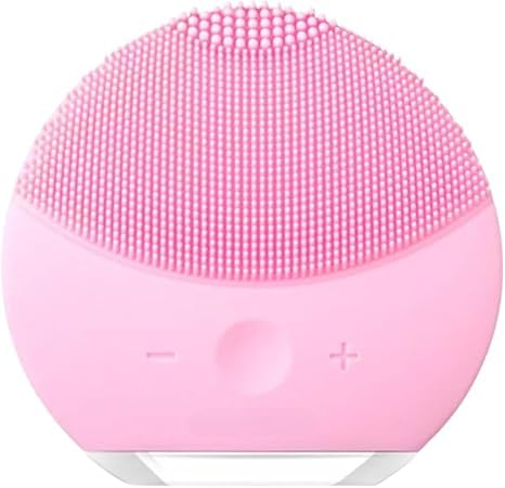 Esponja elétrica massageador forever limpeza facial rosto Rosa