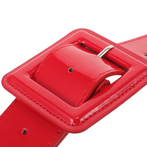FRCOLOR PU Waist Belt, Wide Statement Belt for Dresses, Coats2