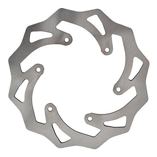 Nicecnc 220Mm Rear Brake Disc Rotor & Front Brake Disc Rotor Guard Compatible With Ktm 250 350 450 Excf,See Fitment #TOP3