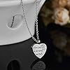 Cremation-Urn-Ashes-Necklace-No-longer-by-my-sidebut-forever-in-my-heartStainless-steel-memorial-pendant-Waterproof-memorial-pendant ENO Time Cremation Urn Ashes Necklace, I love you to the moon and back, Stainless steel memorial pendant Waterproof memorial pendant(Rose)