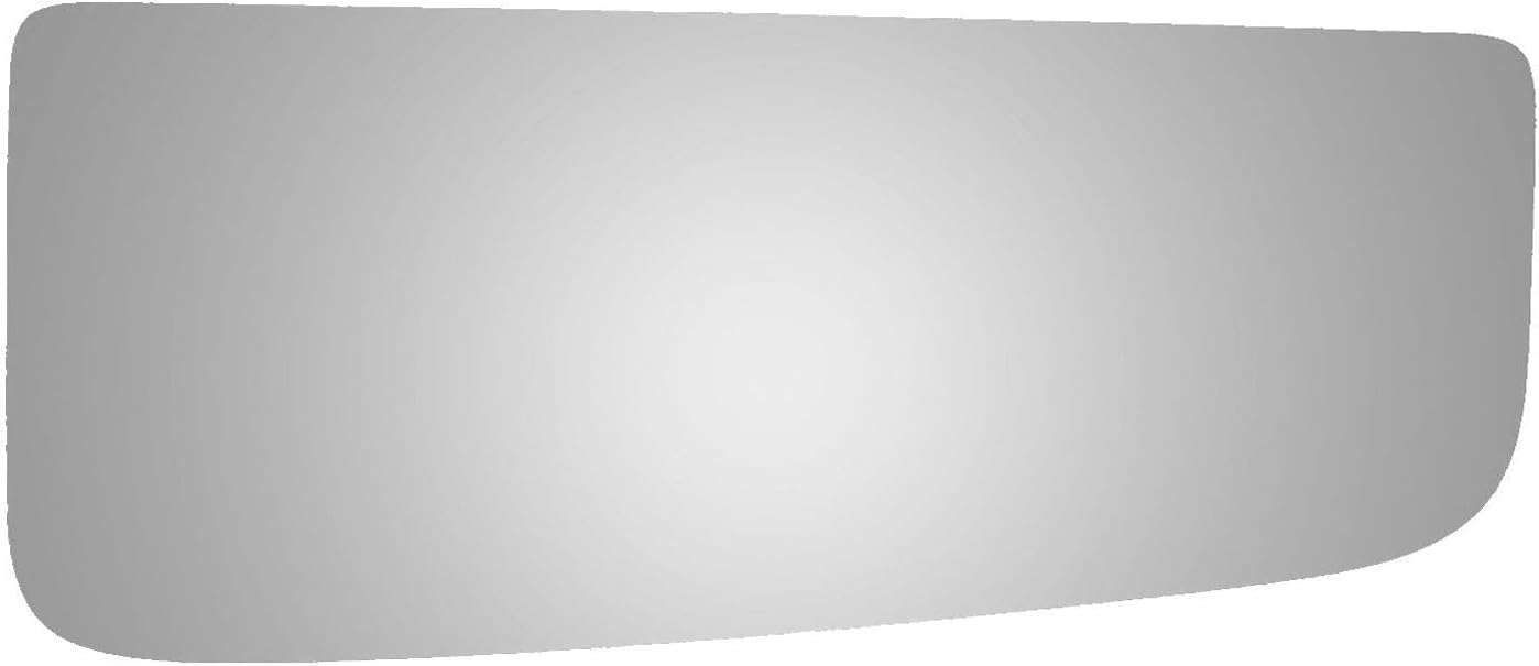 WLLW Mirror Glass for FORD F-150 2015-2020 FORD F-250/F-350/F-450/F-550 SUPER DUTY 2017-2020 Passenger Side Only Right Convex Replacement Lower Glass with Adhesive