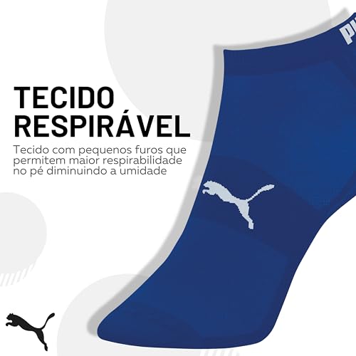 Kit 05 Pares de Meias Sapatilha Esportiva Puma | KIT - B | 34-38
