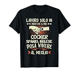 Esta camiseta Cocker Spaniel para hombres, mujeres y jóvenes es es un Cocker Spaniel regalo ideal para propietarios y aficionados de Cocker Spaniel y ganaderos.