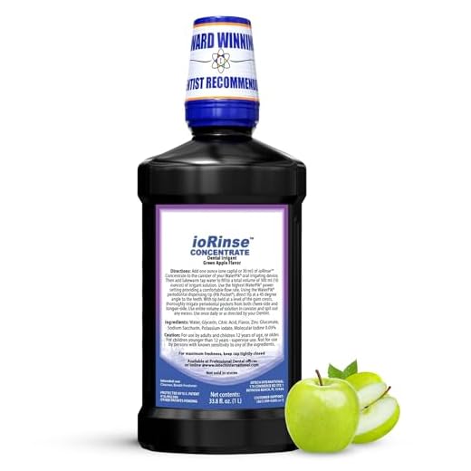 ioRinse Dental Irrigant for Oral Hygiene