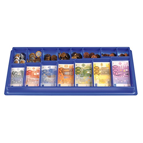 Wiemann Lehrmittel Eurokasse für Schüler, Rechengeld, 65 Geldscheine und 110 Münzen (Eurokasse 2)