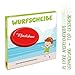 Kleintober Premium Wurfscheibe Kinder I mit Anleitung für Spiele I weich I Indoor & Outdoor Spielzeug ab 5, 6, 7, 8 Jahre I Mitgebsel Kindergeburtstag I Wurfring I Geschenke Mädchen & Junge
