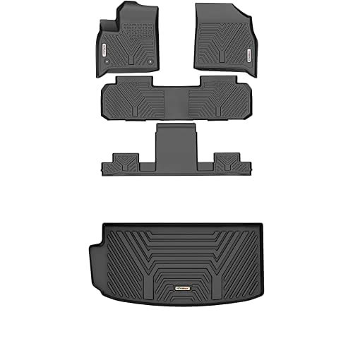 YITAMOTOR Floor Mats & Cargo Mats Compatible with 20182022 Chevy Traverse,