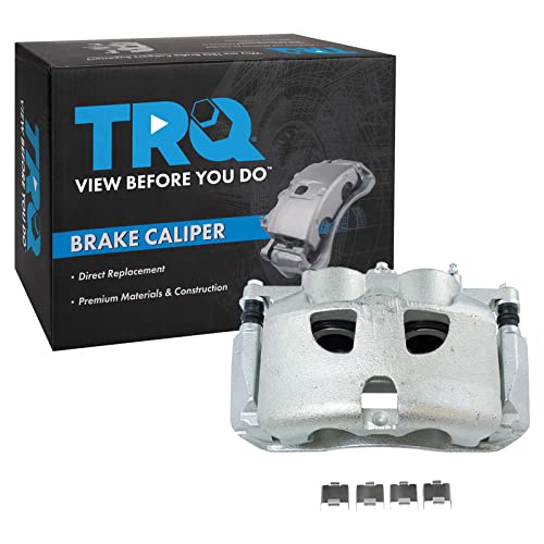 Image of TRQ Front Right Brake Caliper w /Bracket Passenger Side | For 2012-2020 Ford F-150