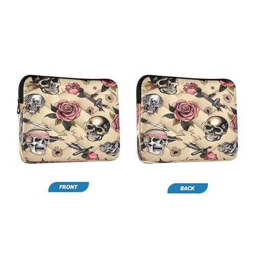 Funda para portátil 13-14 pulgadas con diseño vintage miniatura 2