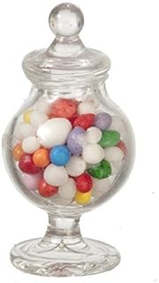 Melody Jane Dolls Houses Full Glass Apothecary Candy Sweet Jar Miniature 1:12