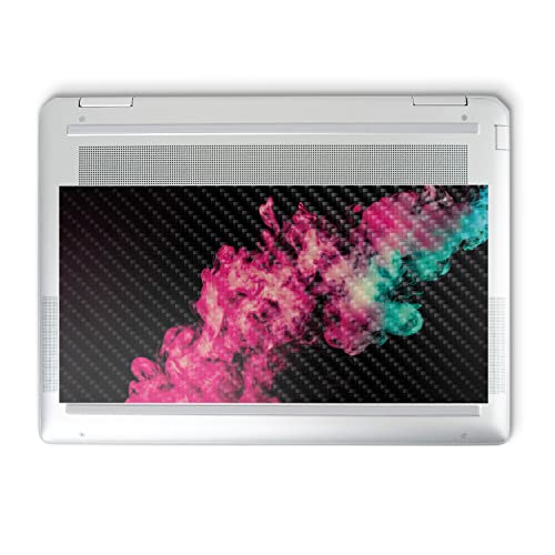 Image of MightySkins Carbon Fiber Skin Compatible with HP Spectre x360 14 inch (2022) Full Wrap Kit - Magenta Smoke | Protective, Durable Textured Carbon Fiber Finish | Easy to Apply | Made in The USA