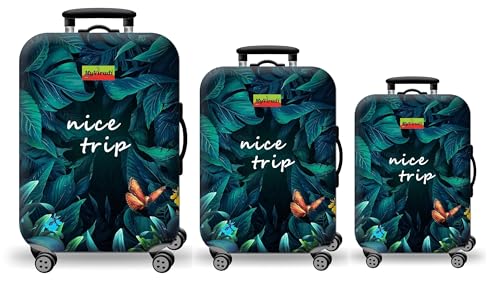 Image of Luggage Cover Trolley Travel Covers, Washable Dust Proof Anti-Scratch Suitcase Protector for All Brand (Combo of (20+24+28))