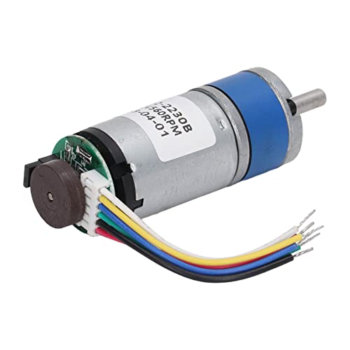 Motor de engranajes planetarios DC 12V 560RPM de alta torsión con codificador integrado