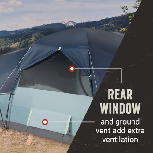 Coleman Skydome XL Large Family Tent with 5 Minute Setup, Weatherproof 8/12 Person Tent with Rainfly & Carry Bag, Fits Multiple Queen Airbeds, Made of PFAS-Free Materials - Image 5