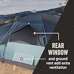 Coleman Skydome XL Large Family Tent, Weatherproof 8/12 Person Tent Sets Up in 5 Mins, Rainfly & Carry Bag Included, Made of PFAS-Free Materials - Image 5