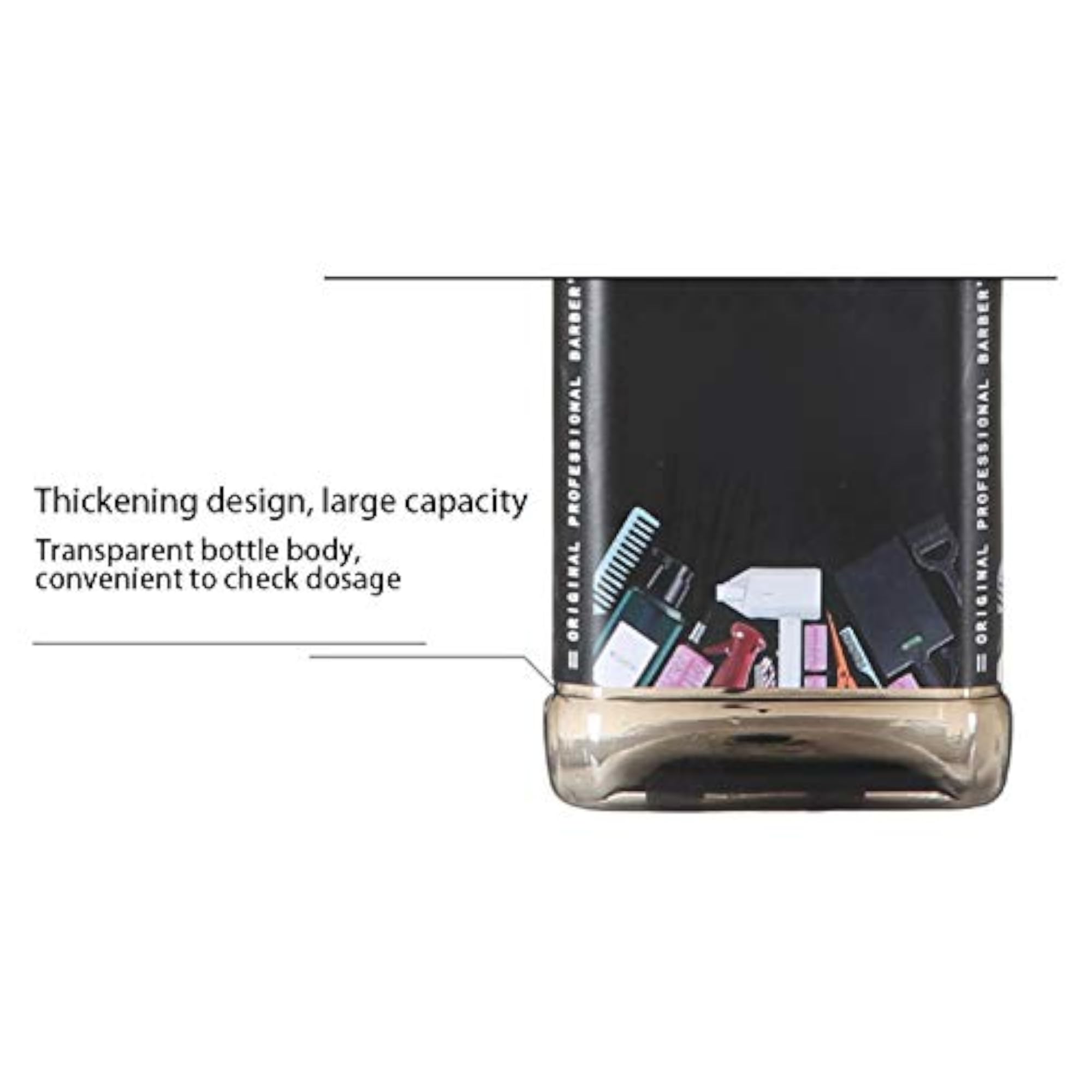 Hairdressing Spray Bottle, Comfortable Grip for Salon Use