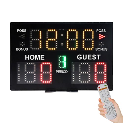 Marcador Digital LED para Baloncesto y Otros Deportes miniatura 6