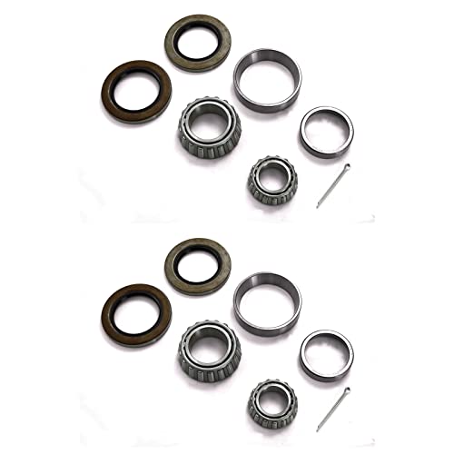 Sturdy Built (2) Trailer Wheel Bearing Kit 6 Bolt Hub 15123 x 25580 1 1/4 x 1 3/4 22419-2 (2) 6 Lug Hub Trailer Bearing Kits