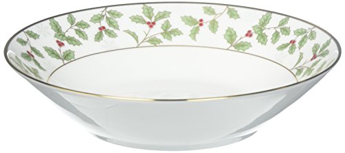 Noritake Holly and Berry Gold Soup Bowl