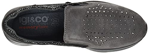 IGI&CO Donna Dku 81762 Mocassini, Grigio Fumo, 39
