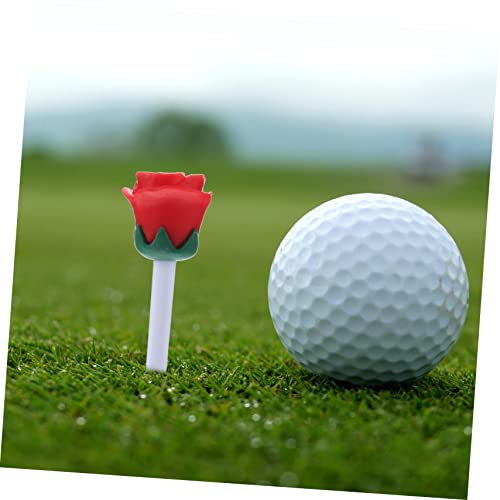 Tees de golf incassables HEMOTON avec support en forme de rose