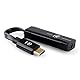 LINSOUL 7HZ SEVENHERTZ 71 Portable Headphone Amplifier DAC Dongle with AK4377 Chip, High-End OCC Cable, Supports Android 5.1 and Above, Compatible with L Connection