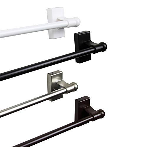 Rod Desyne 7/16 In Magnetic Rod (Set Of 2), 48-84 Inch, Black #TOP2