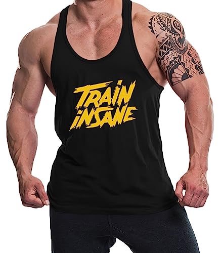 Image of THE BLAZZE Men's Cotton Sleeveless Tank Tops Gym Vest for Mens