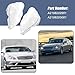 XQSMWF Front Left Right Side Headlight Cover Headlamp Clear Lens Shell Cover A2198202961 A2198203061 Compatible with Mercedes-benz W219 CLS Class 2006 2007 2008 2009 2010 2011 Pack of 2