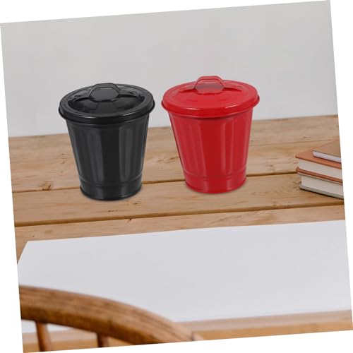 Set de 2 Canecas de Basura Pequeñas Rectangulares de Escritorio miniatura 6